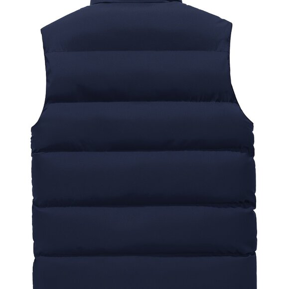 Men's Lightweight Puffer Vest with Zippered Side Pocket - Picture 2 of 5